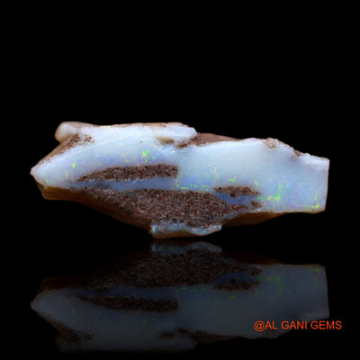 11.00 Cts Natural Australian Fire Opal Loose Gemstone Fancy Rough 21x12x8 mm RC-111