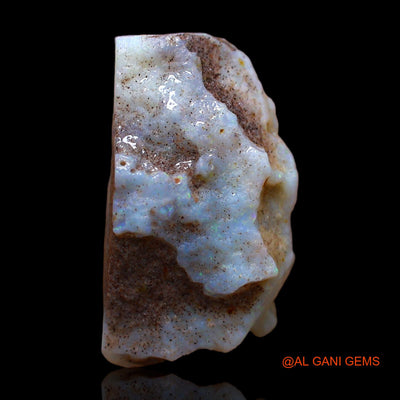 11.00 Cts Natural Australian Fire Opal Loose Gemstone Fancy Rough 21x12x8 mm RC-111