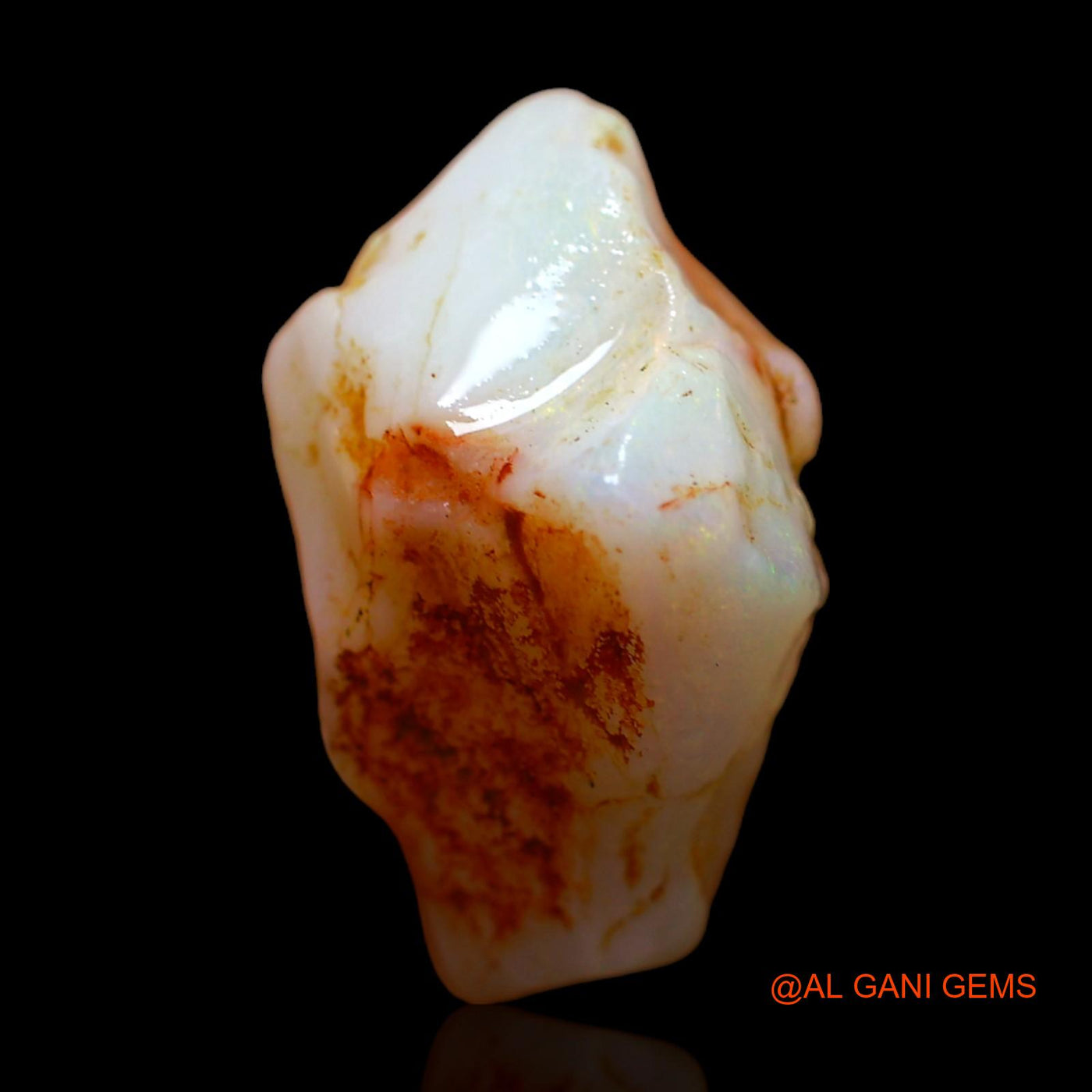 11.00 Cts Natural Australian Fire Opal Fancy Rough Loose Gemstone For Jewelry 18x14x10 mm RC-119