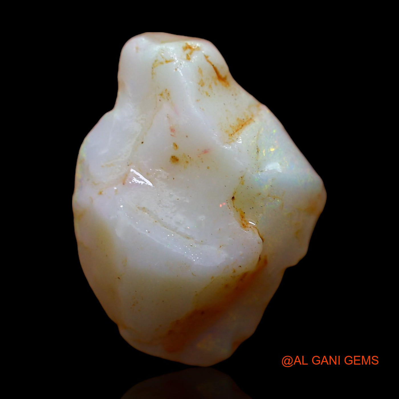 11.00 Cts Natural Australian Fire Opal Fancy Rough Loose Gemstone For Jewelry 18x14x10 mm RC-119