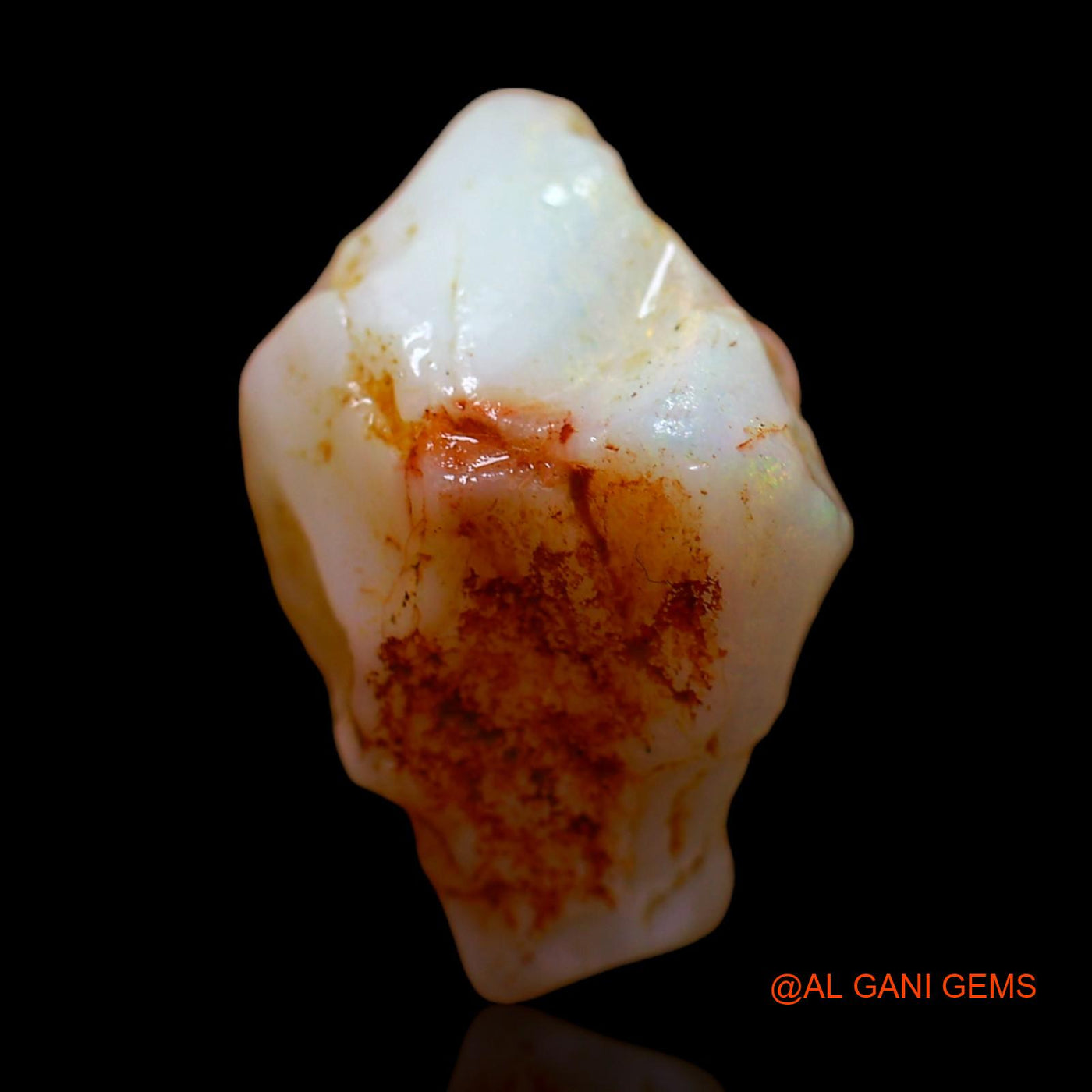 11.00 Cts Natural Australian Fire Opal Fancy Rough Loose Gemstone For Jewelry 18x14x10 mm RC-119