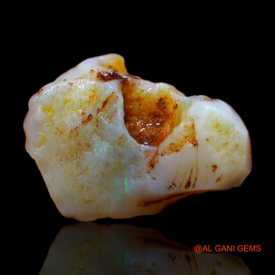 6.00 Cts Natural Australian Fire Opal Loose Gemstone Fancy Rough 16x13x8 mm RC-120