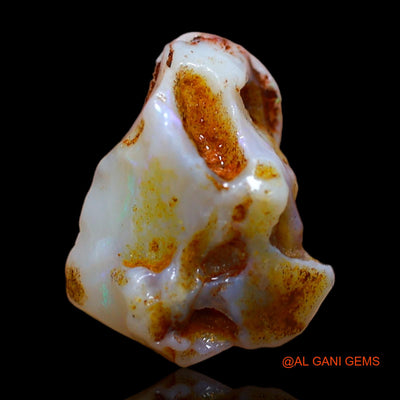 6.00 Cts Natural Australian Fire Opal Loose Gemstone Fancy Rough 16x13x8 mm RC-120