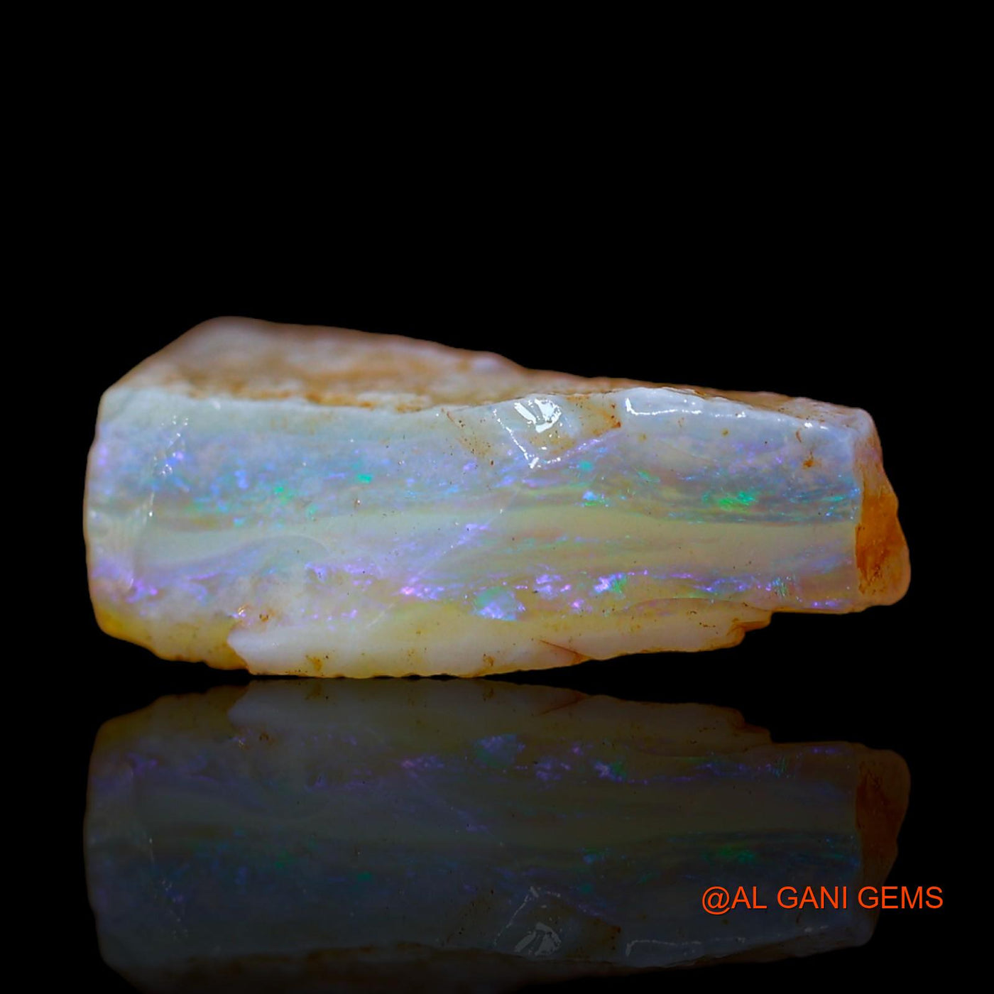 7.00 Cts Natural Australian Fire Opal Loose Gemstone Fancy Rough 17x10x6 mm RC-121