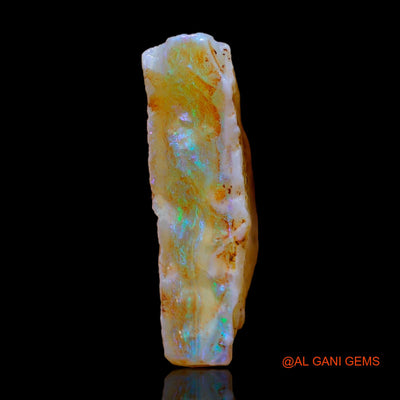 7.00 Cts Natural Australian Fire Opal Loose Gemstone Fancy Rough 17x10x6 mm RC-121