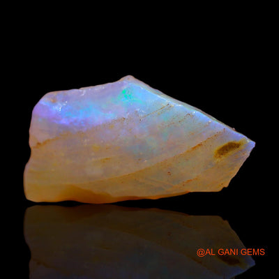 Natural Fire Opal Gemstone 4.00 Cts Loose Fancy Rough From Australia 18x10x3 mm RC-123