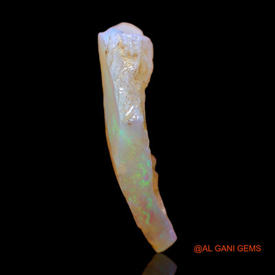 Natural Fire Opal Gemstone 4.00 Cts Loose Fancy Rough From Australia 18x10x3 mm RC-123