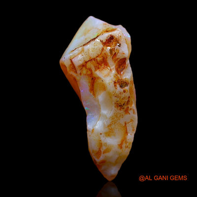 6.00 Cts Natural Australian Fire Opal Loose Gemstone Fancy Rough 20x7x6 mm RC-124
