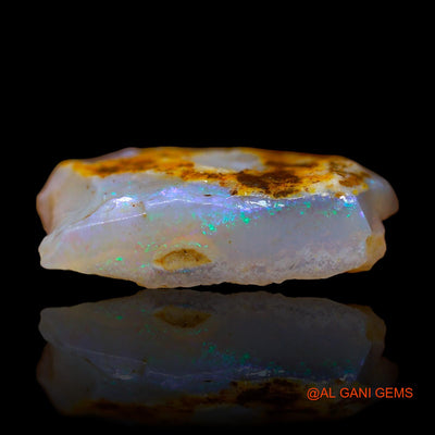6.00 Cts Natural Australian Fire Opal Loose Gemstone Fancy Rough 19x12x5 mm RC-125