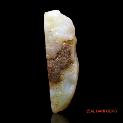 5.00 Cts Natural Australian Fire Opal Loose Gemstone Fancy Rough 22x6x6 mm RC-126