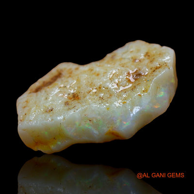 6.00 Cts Natural Australian Fire Opal Loose Gemstone Fancy Rough 19x13x4 mm RC-127