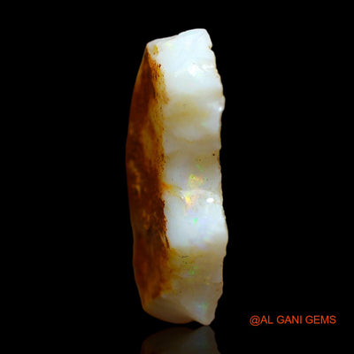 6.00 Cts Natural Australian Fire Opal Loose Gemstone Fancy Rough 19x13x4 mm RC-127