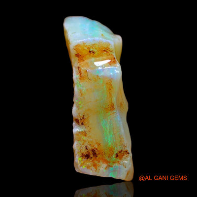 7.00 Cts Natural Australian Fire Opal Loose Gemstone Fancy Rough 16x9x6 mm RC-130