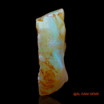 7.00 Cts Natural Australian Fire Opal Loose Gemstone Fancy Rough 16x9x6 mm RC-130