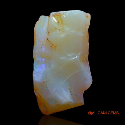 7.00 Cts Natural Australian Fire Opal Loose Gemstone Fancy Rough 16x9x6 mm RC-130