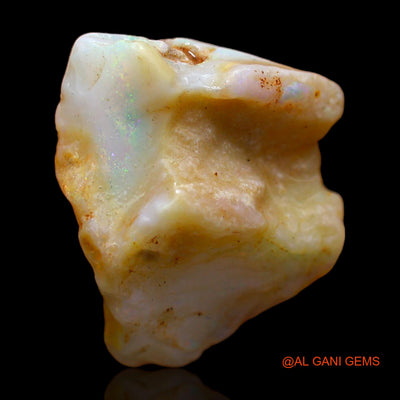 8.00 Cts Natural Australian Fire Opal Fancy Rough Loose Gemstone For Jewelry 18x16x6 mm RC-131
