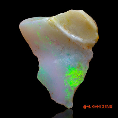 Natural Fire Opal Gemstone 3.00 Cts Loose Fancy Rough From Australia 16x14x5 mm RC-132