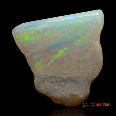 3.00 Cts Natural Australian Fire Opal Loose Gemstone Fancy Rough 14x14x3 mm RC-133
