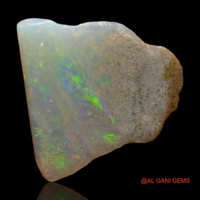3.00 Cts Natural Australian Fire Opal Loose Gemstone Fancy Rough 14x14x3 mm RC-133