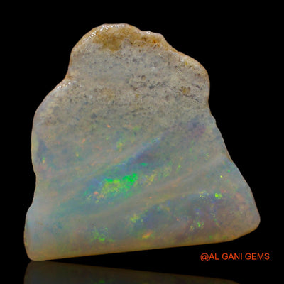 3.00 Cts Natural Australian Fire Opal Loose Gemstone Fancy Rough 14x14x3 mm RC-133