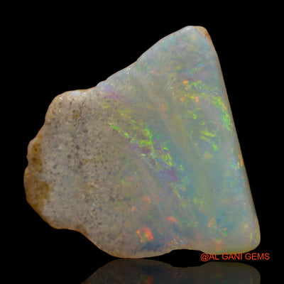 3.00 Cts Natural Australian Fire Opal Loose Gemstone Fancy Rough 14x14x3 mm RC-133