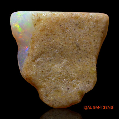 3.00 Cts Natural Australian Fire Opal Loose Gemstone Fancy Rough 14x14x3 mm RC-133