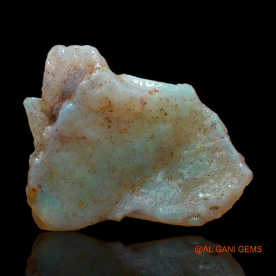 Natural Untreated Fire Opal Loose Gemstone Fancy Rough From Australia 6.00 Cts 18x15x4 mm RC-137