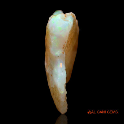 Natural Untreated Fire Opal Loose Gemstone Fancy Rough From Australia 6.00 Cts 18x15x4 mm RC-137