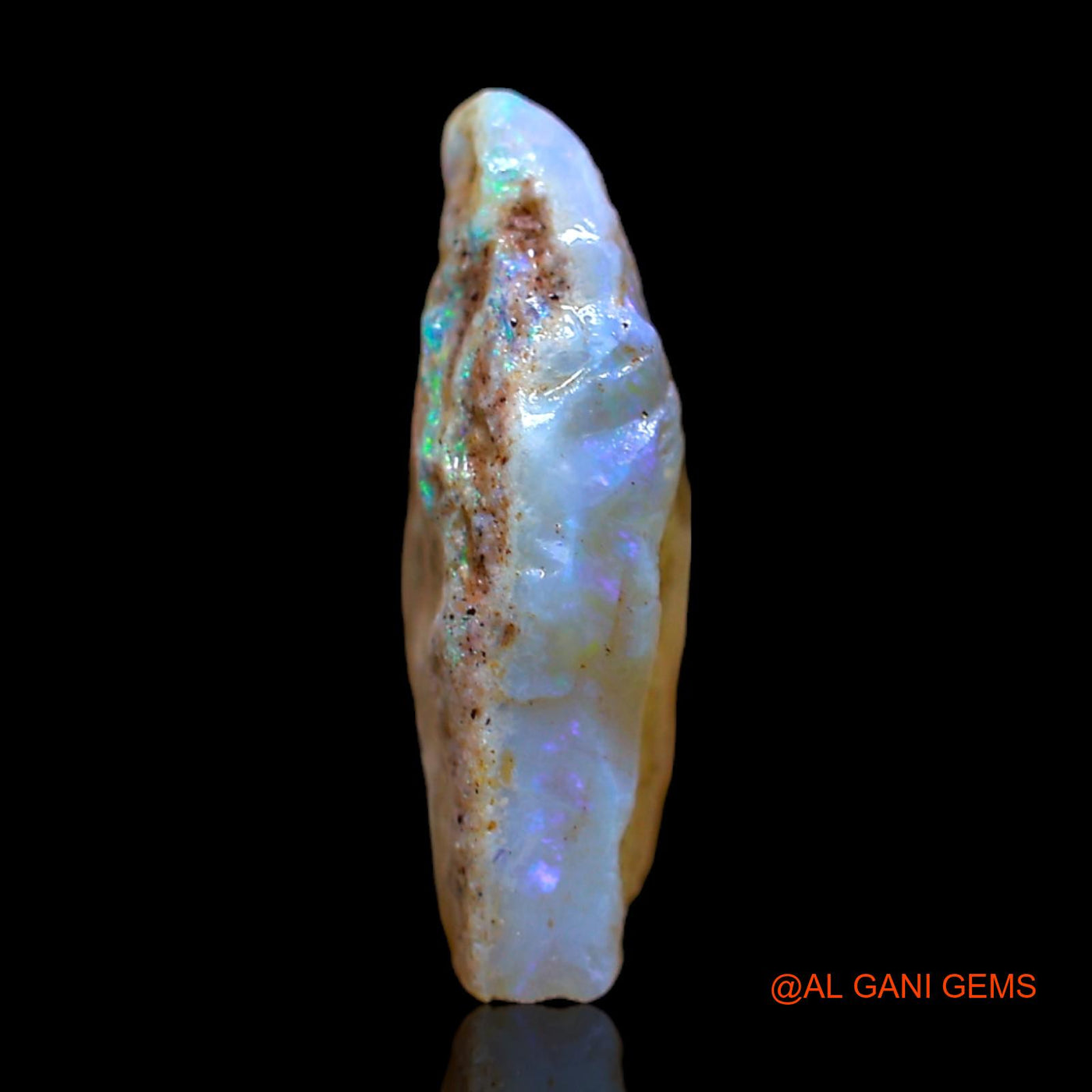 5.00 Cts Unheated Australian Fire Opal Loose Gemstone Fancy Rough Natural 15x14x5 mm RC-138