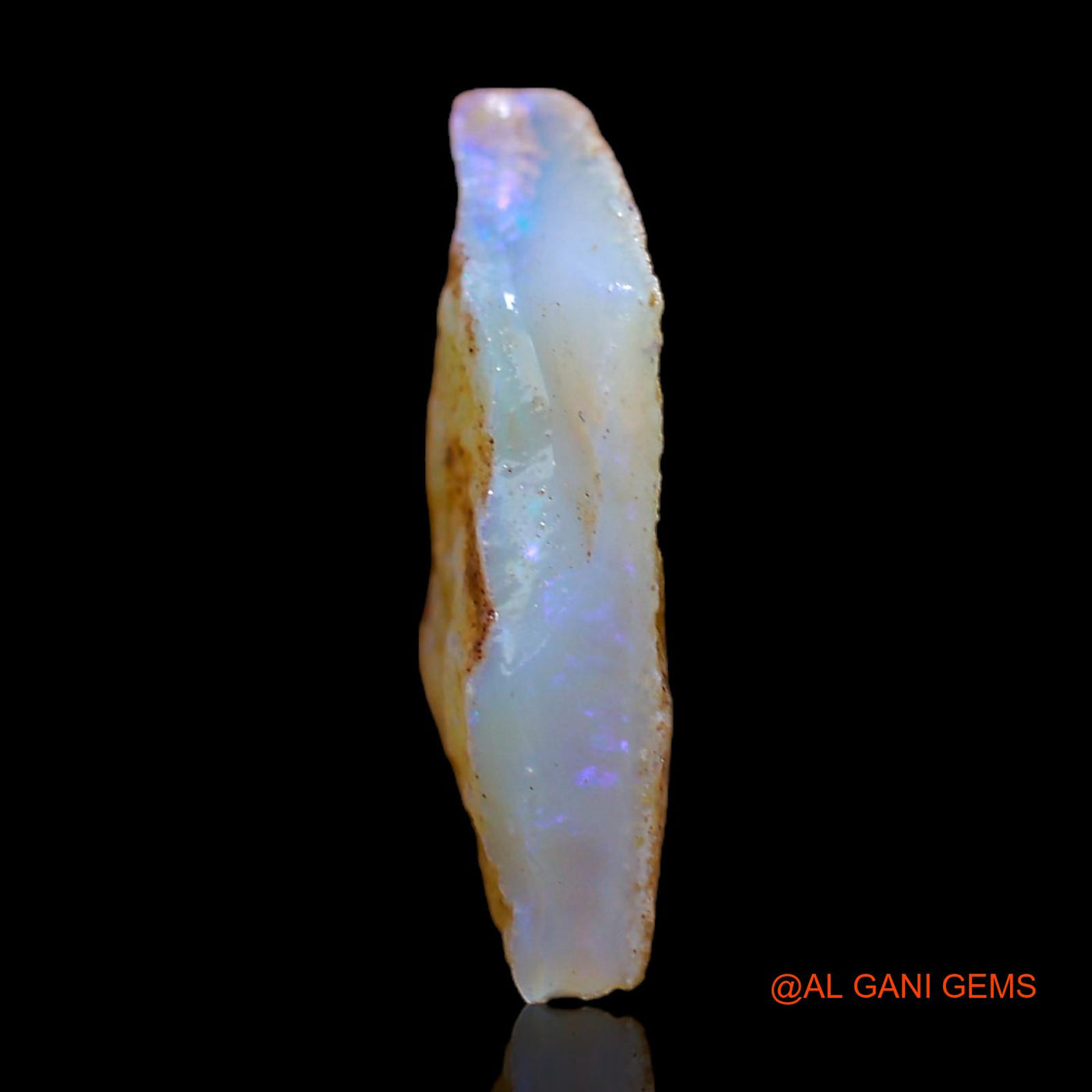 5.00 Cts Unheated Australian Fire Opal Loose Gemstone Fancy Rough Natural 15x14x5 mm RC-138