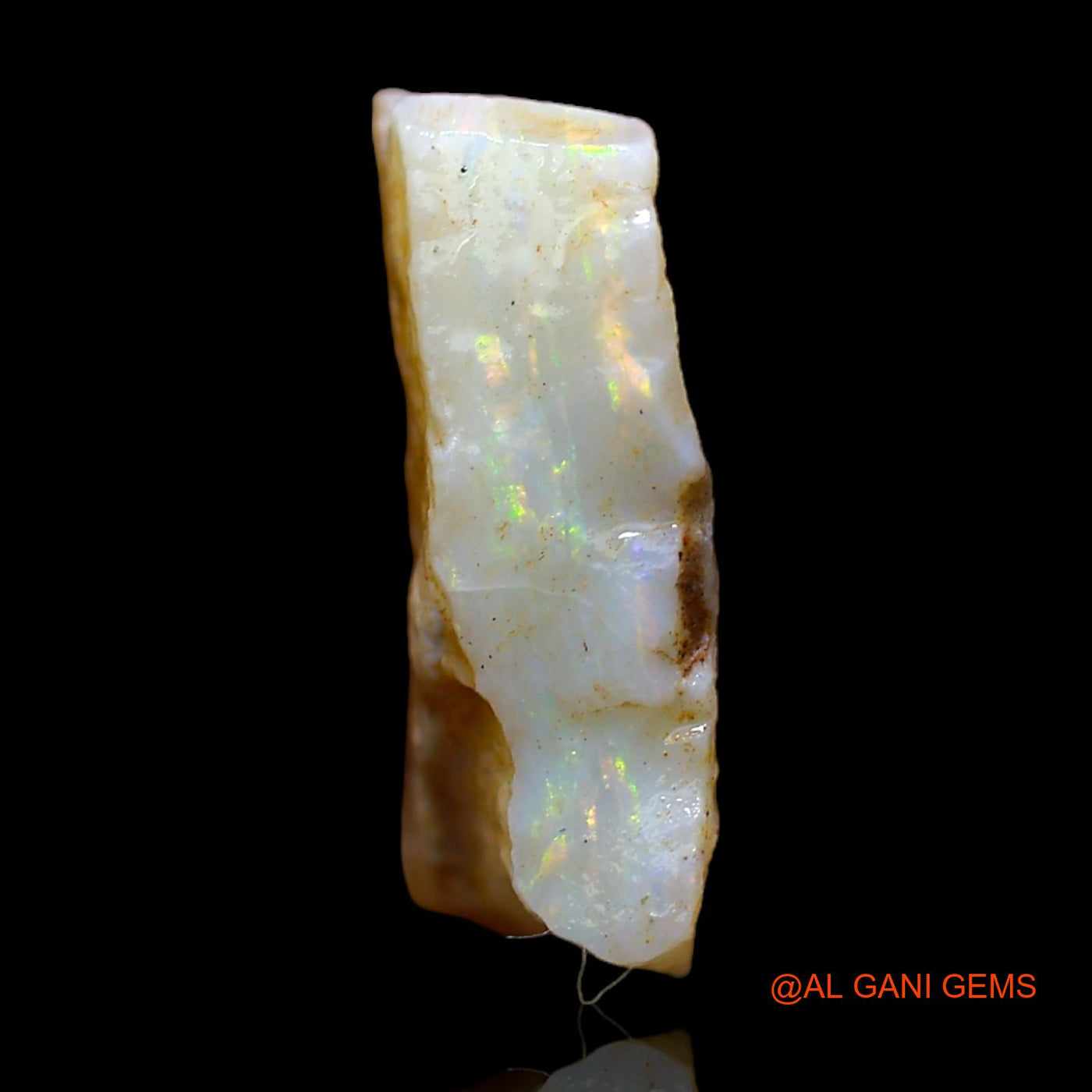 6.00 Cts Natural Australian Fire Opal Loose Gemstone Fancy Rough 16x12x5 mm RC-139