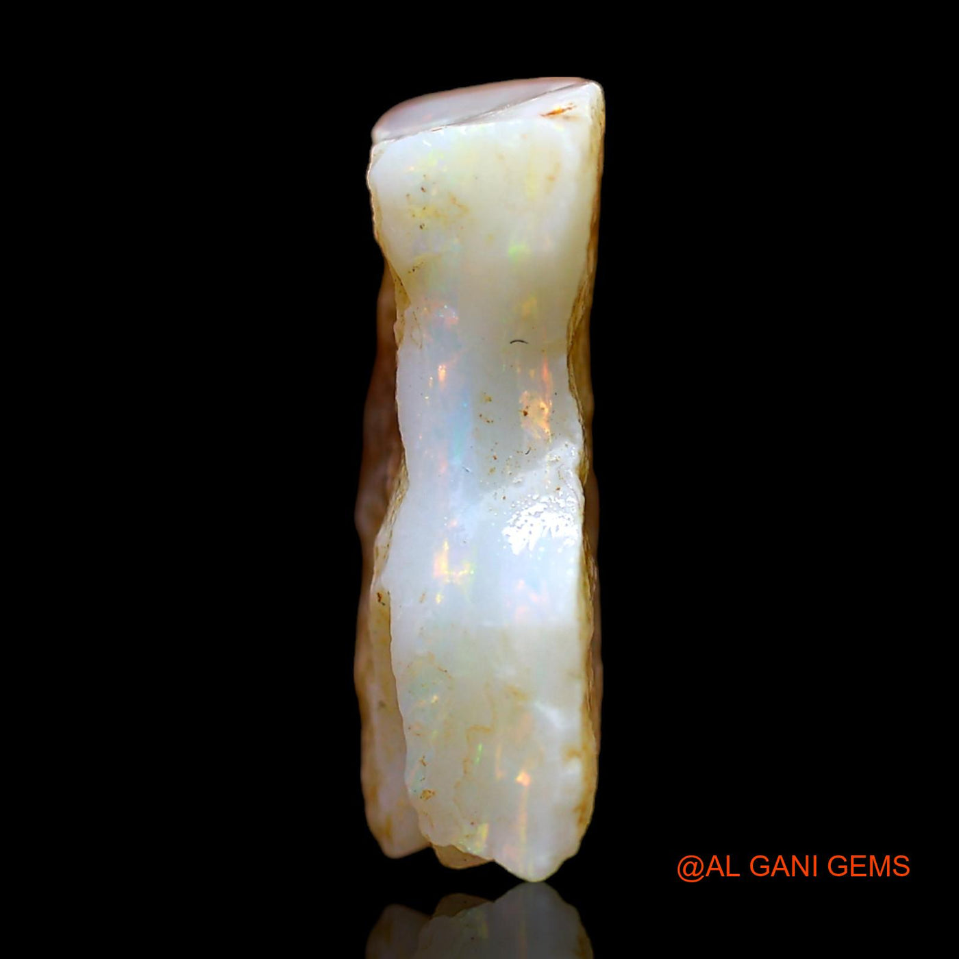 6.00 Cts Natural Australian Fire Opal Loose Gemstone Fancy Rough 16x12x5 mm RC-139