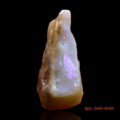 Natural Untreated Fire Opal Loose Gemstone Fancy Rough From Australia 7.00 Cts 15x12x6 mm RC-144