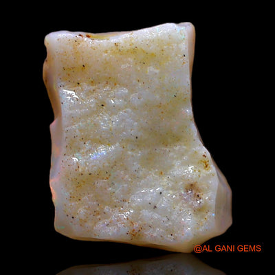 Natural Untreated Fire Opal Loose Gemstone Fancy Rough From Australia 7.00 Cts 15x12x6 mm RC-144