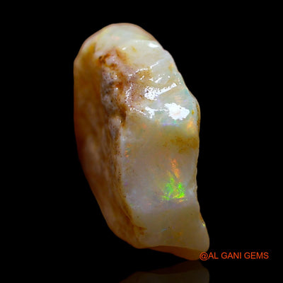 Natural Untreated Fire Opal Loose Gemstone Fancy Rough From Australia 8.00 Cts 15x14x6 mm RC-145