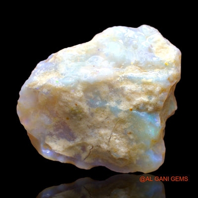 38.00 Cts Unheated Australian Fire Opal Loose Gemstone Fancy Rough Natural 31x27x9 mm RC-15