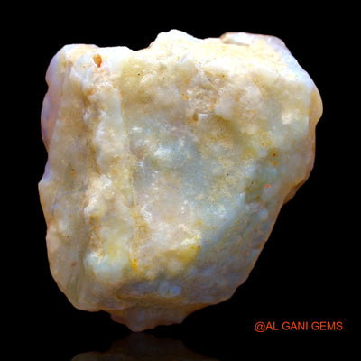 38.00 Cts Unheated Australian Fire Opal Loose Gemstone Fancy Rough Natural 31x27x9 mm RC-15