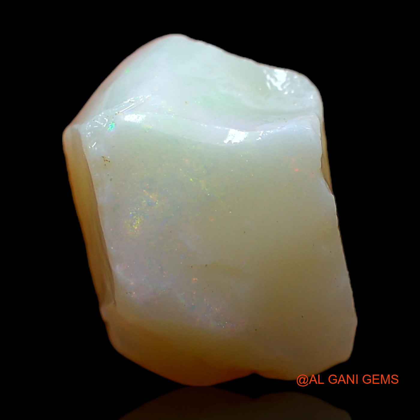 Natural Fire Opal Gemstone 6.00 Cts Loose Fancy Rough From Australia 14x9x7 mm RC-160