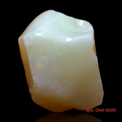 Natural Fire Opal Gemstone 6.00 Cts Loose Fancy Rough From Australia 14x9x7 mm RC-160