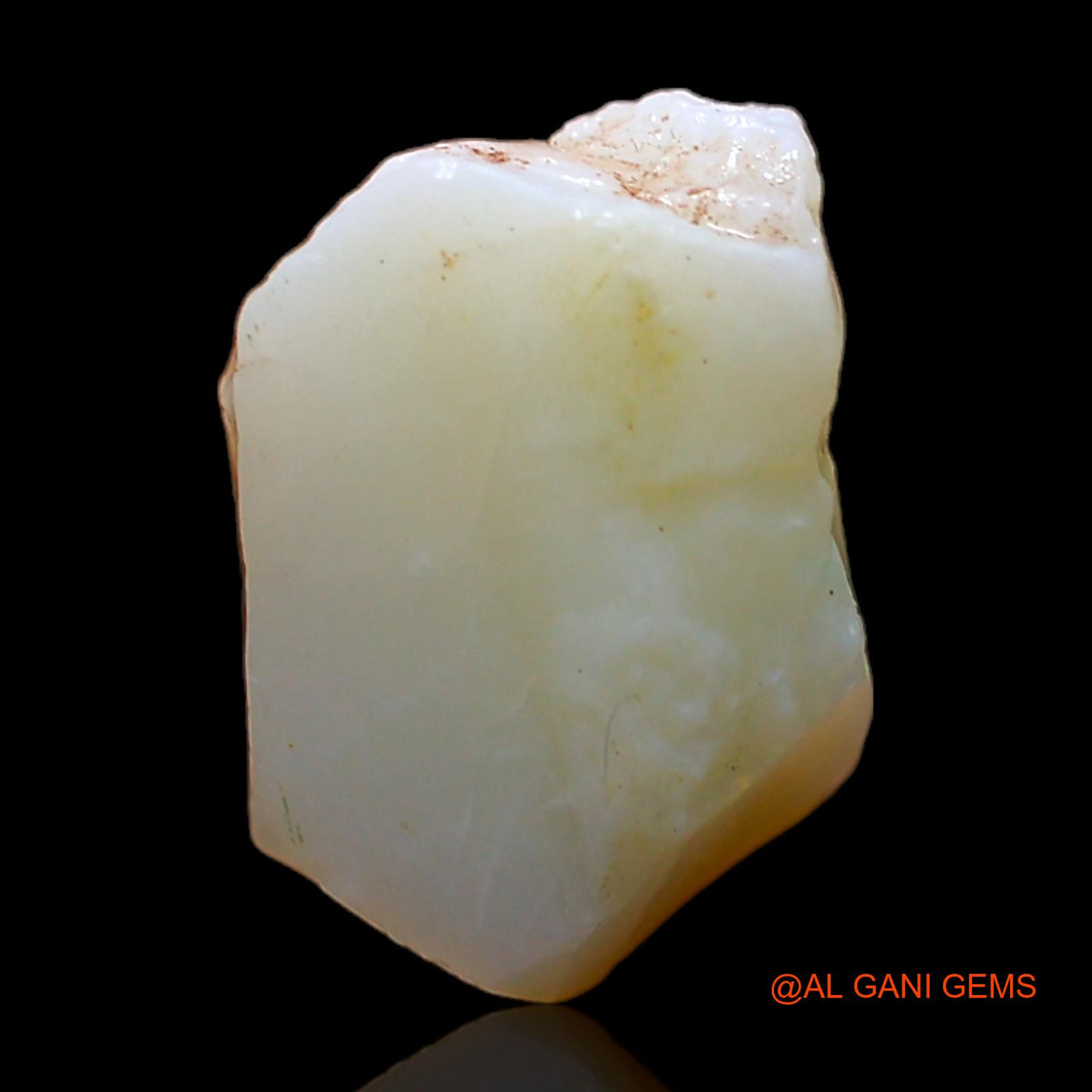 Natural Fire Opal Gemstone 6.00 Cts Loose Fancy Rough From Australia 14x9x7 mm RC-160