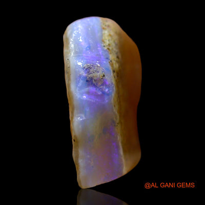 Natural Fire Opal Gemstone 5.00 Cts Loose Fancy Rough From Australia 13x12x4 mm RC-161