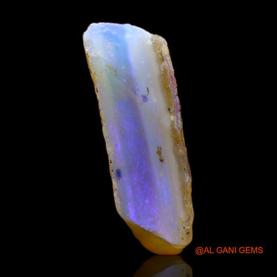 Natural Fire Opal Gemstone 5.00 Cts Loose Fancy Rough From Australia 13x12x4 mm RC-161