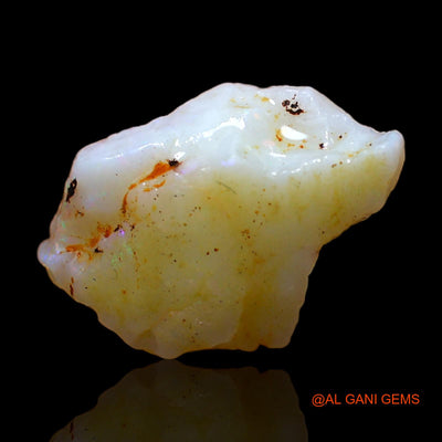 4.00 Cts Natural Australian Fire Opal Loose Gemstone Fancy Rough 16x11x5 mm RC-162