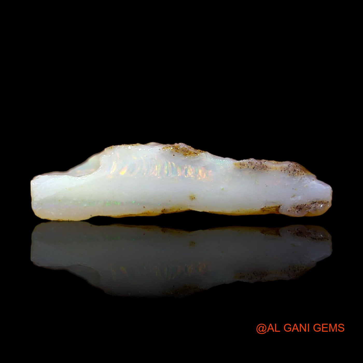 3.00 Cts Natural Australian Fire Opal Loose Gemstone Fancy Rough 20x7x4 mm RC-163