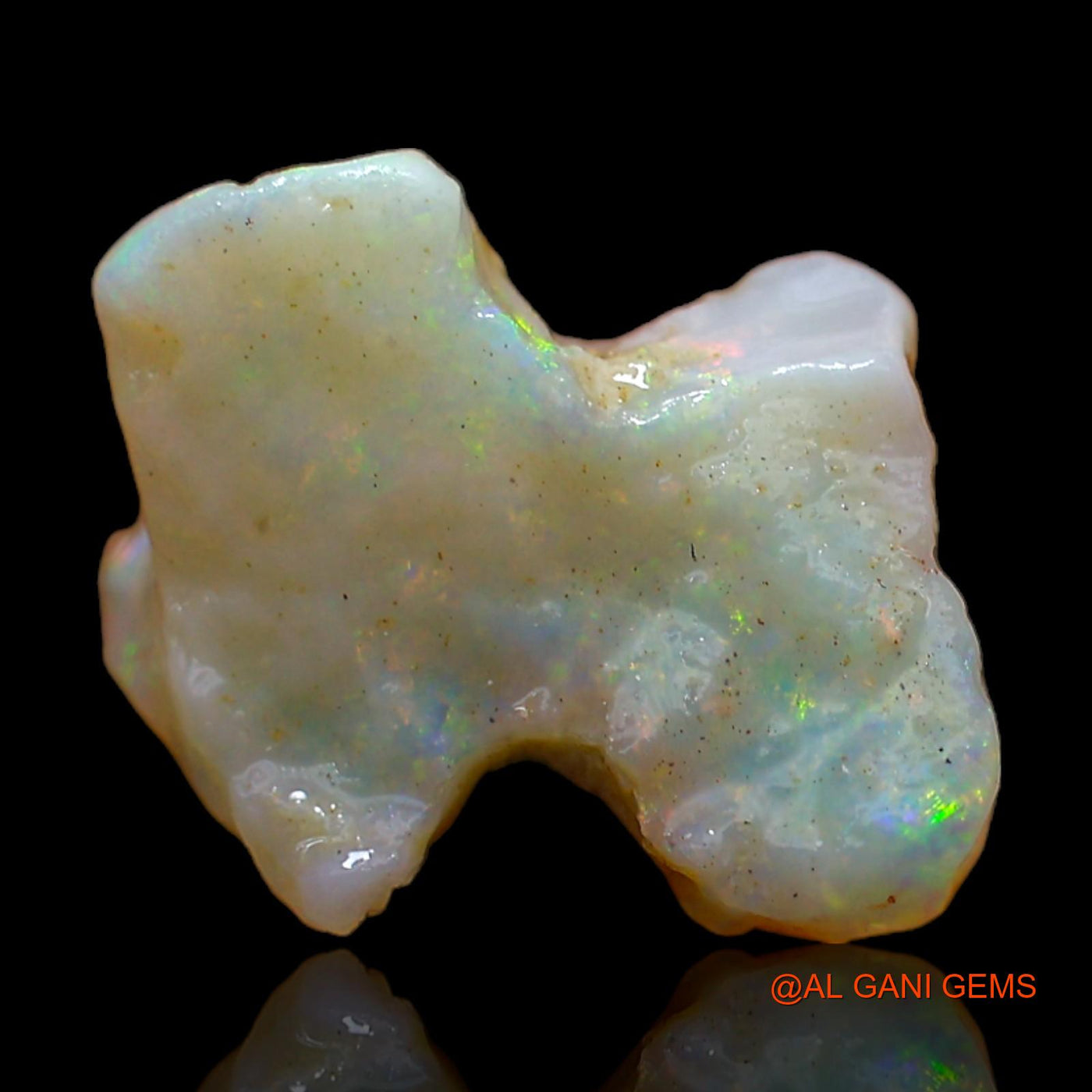4.00 Cts Unheated Australian Fire Opal Loose Gemstone Fancy Rough Natural 13x11x6 mm RC-164