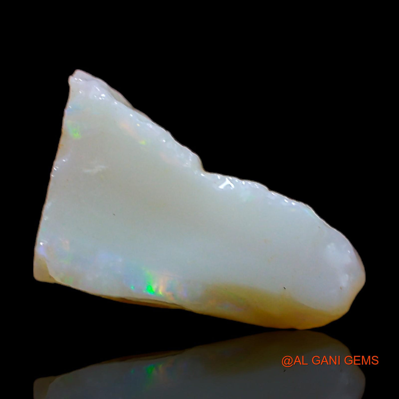 Natural Untreated Fire Opal Loose Gemstone Fancy Rough From Australia 4.00 Cts 12x11x7 mm RC-166