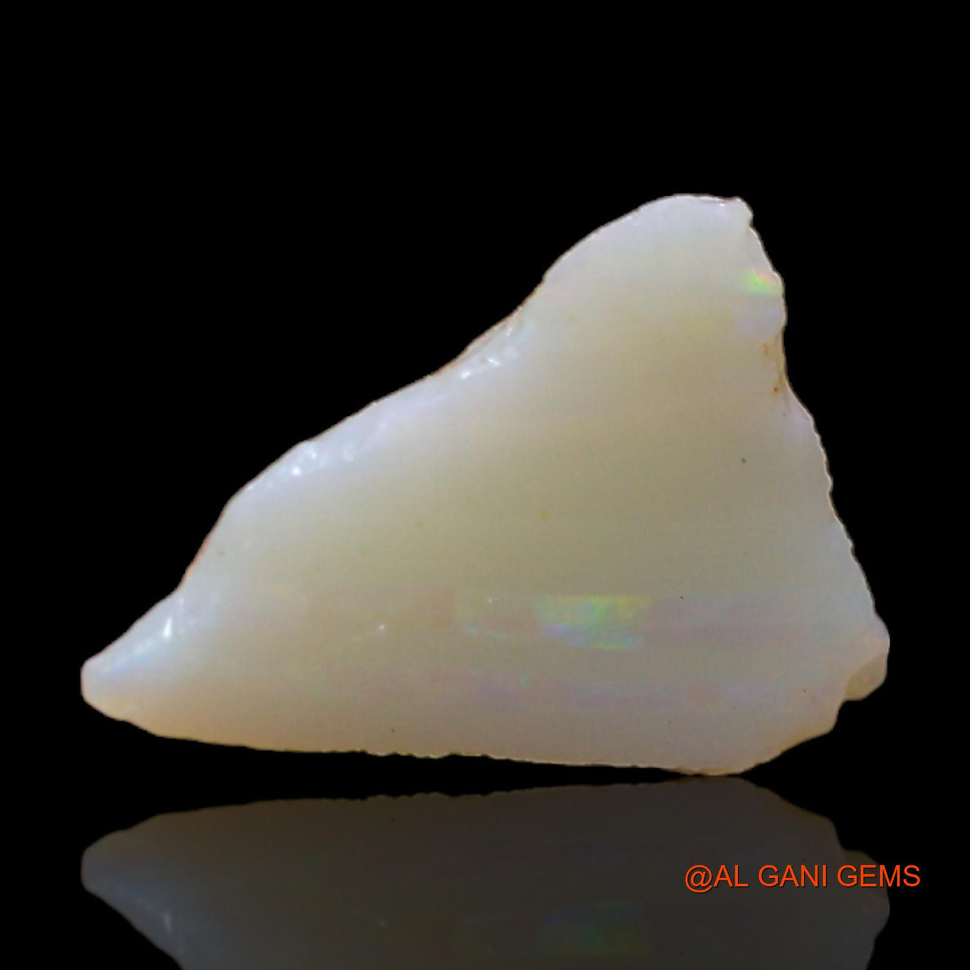Natural Untreated Fire Opal Loose Gemstone Fancy Rough From Australia 4.00 Cts 12x11x7 mm RC-166