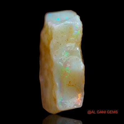 Natural Untreated Fire Opal Loose Gemstone Fancy Rough From Australia 4.00 Cts 13x13x4 mm RC-167