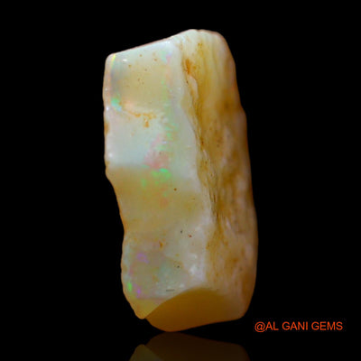 Natural Untreated Fire Opal Loose Gemstone Fancy Rough From Australia 4.00 Cts 13x13x4 mm RC-167