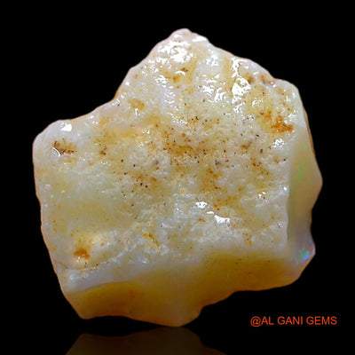 Natural Untreated Fire Opal Loose Gemstone Fancy Rough From Australia 4.00 Cts 13x13x4 mm RC-167